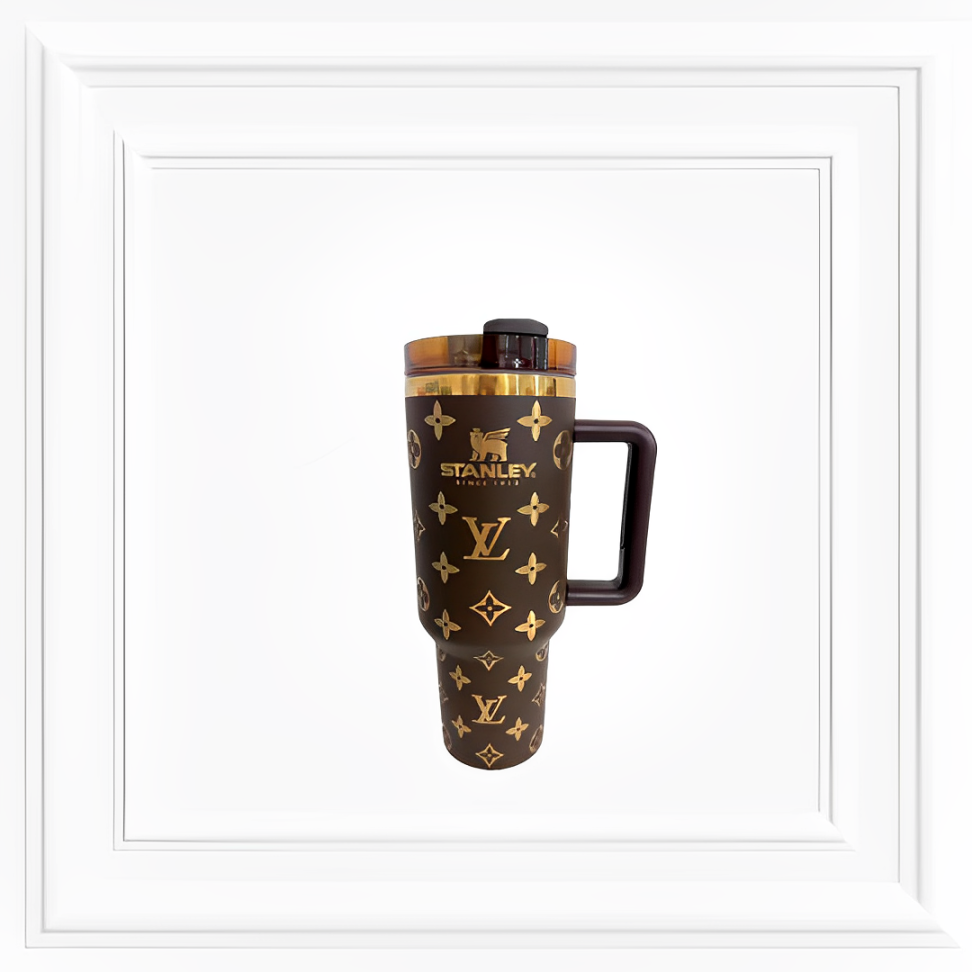 40oz Inspired LV Quencher Tumbler