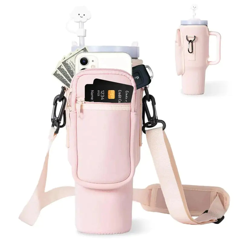 40oz Tumbler Bag with Phone Pocket