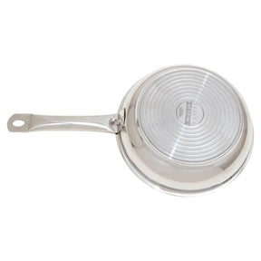 Serenk Modernist Stainless Steel Frying Pan 24 cm