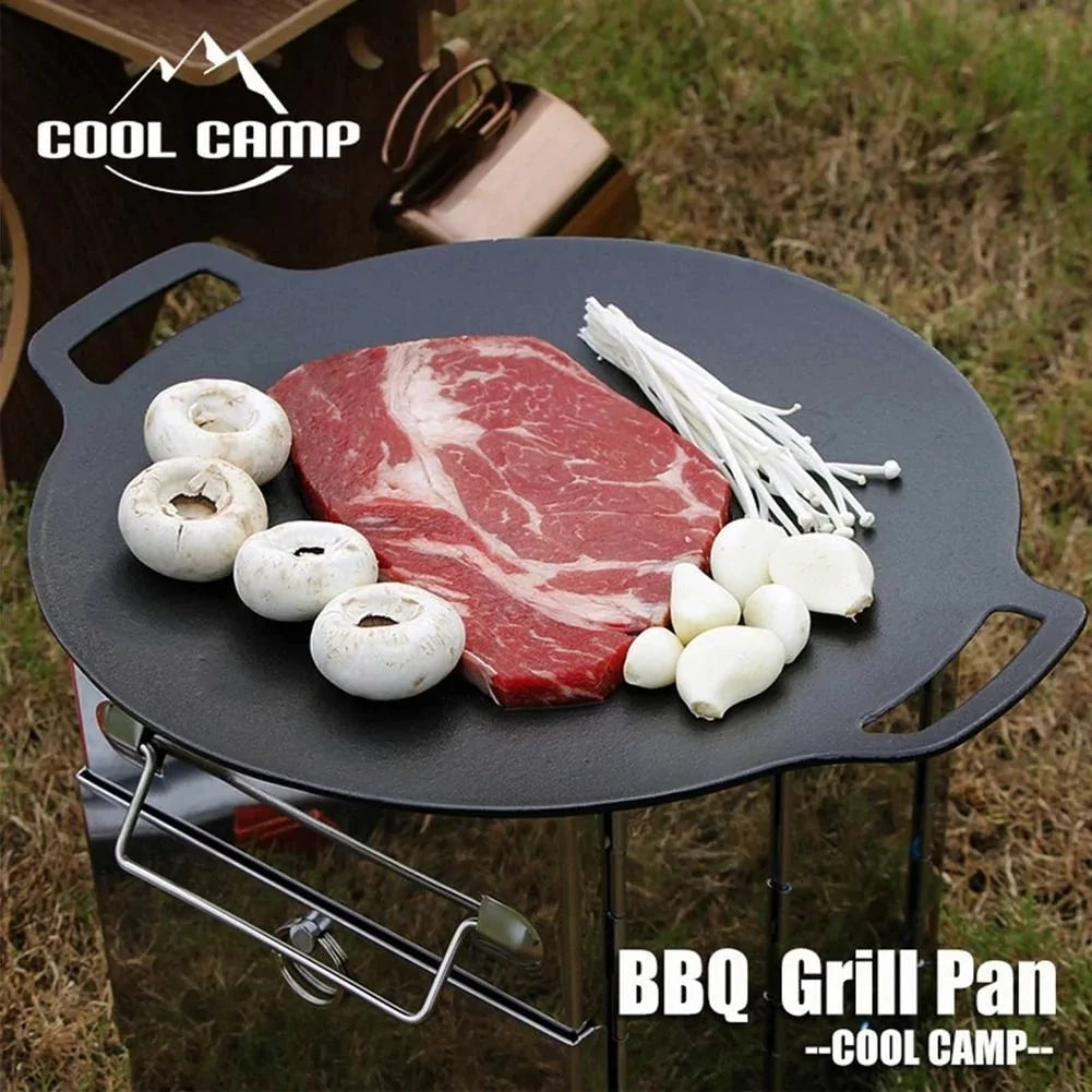 Outdoor Iron Wok Pan